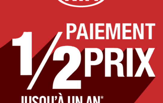 Événement moitié prix de Kia